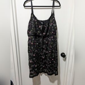 Hot Topic Embroidered Floral Dress